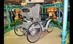 Peugeot Type 4 quadricycle "vis à vis" (face to face) 1892